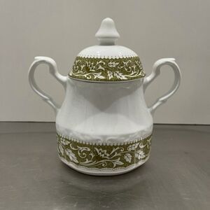 J & G Meakin Sugar Bowl Sterling Colonial English